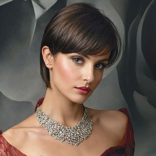 Echthaarperücke Model "Kim"