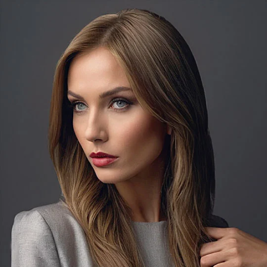 Echthaarperücke Model "