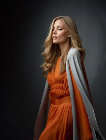 Echthaarperücke Golden Ivy ganz